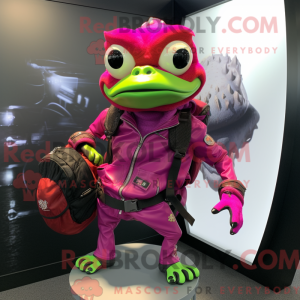 Mascottekarakter van een...