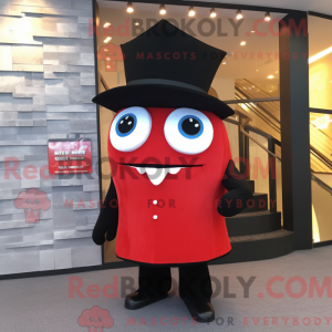 Mascot character of a Red...