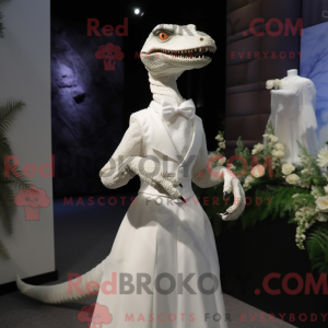 Mascot character of a White...