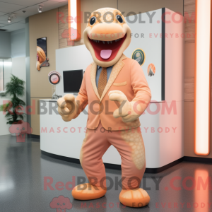 Personnage mascotte d un...