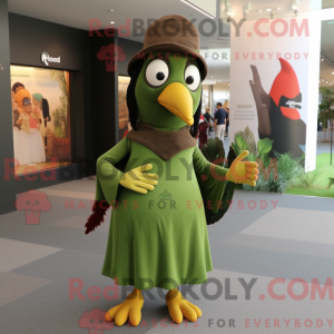 Mascottefiguur van een...