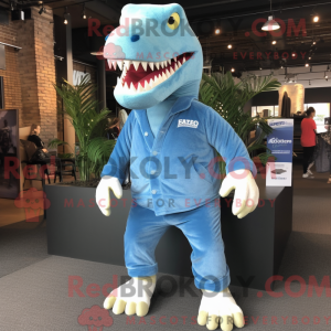 Mascot karakter van een...