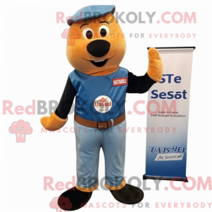 Mascot character of a Rust...