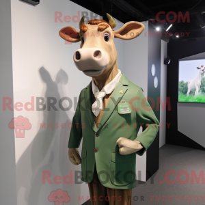 Mascottefiguur van een...