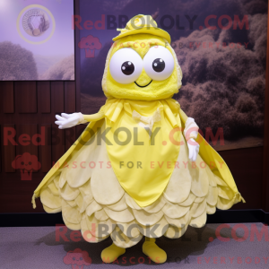 Mascottefiguur van een...