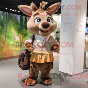 Personnage mascotte d un...