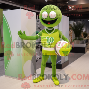 Mascottekarakter van een...