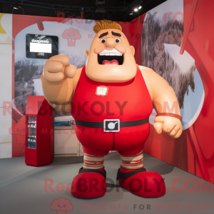 Mascottekarakter van een...