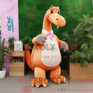 Mascot karakter van een...
