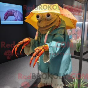 Mascot karakter van een...