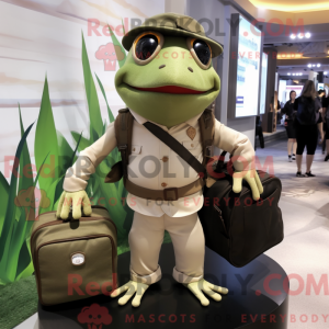 Personagem de máscara de um...