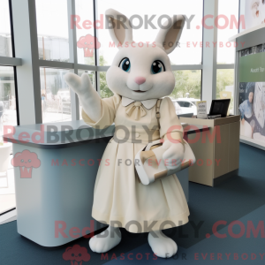 Mascottefiguur van een...