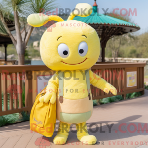 Mascot character of a Lemon...