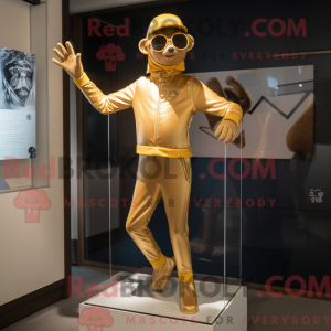 Mascot character of a Gold...