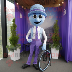 Lavendel encyklist maskot...