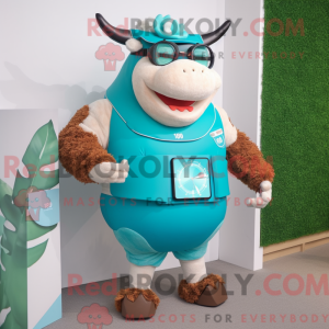 Maskot-karakter af en...