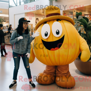Mascot character of a Gold...
