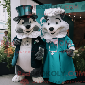 Mascot karakter van een...