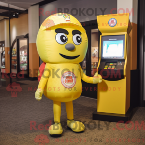 Mascot character of a Lemon...