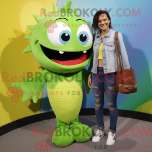 Mascot karakter van een...