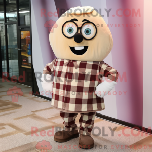 Mascottefiguur van een...