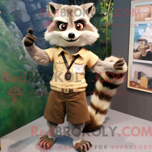 Mascot karakter van een...