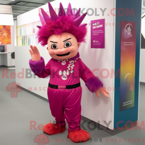Personnage mascotte d un...