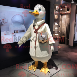 Mascottefiguur van een...
