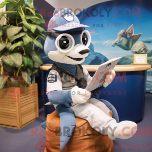 Mascot karakter van een...