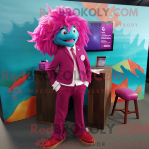 Personnage mascotte d une...