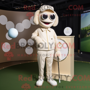 Mascot character of a Cream...