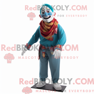 Mascot karakter van een...
