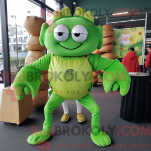 Mascot karakter van een...