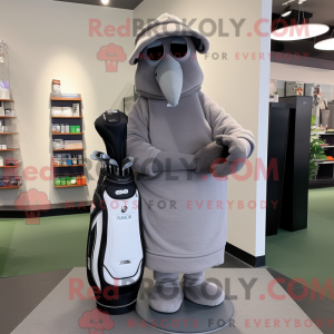 Mascottefiguur van een...