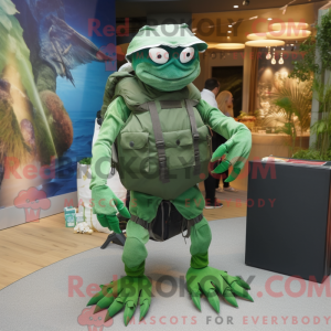 Mascot character of a...