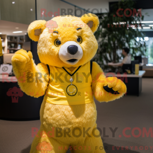 Personnage mascotte d un...