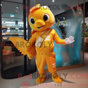 Mascottekarakter van een...