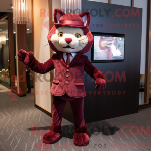Mascot karakter van een...