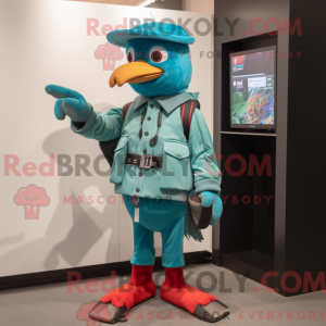 Personnage mascotte d un...