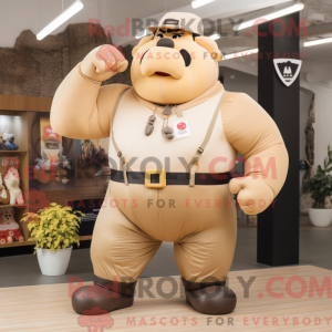 Personagem de máscara de...