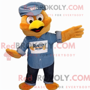 Mascot karakter van een...