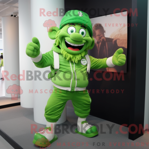 Mascot karakter van een...