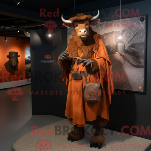Mascot character of a Rust...