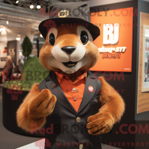 Personnage mascotte d un...
