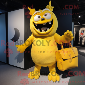 Mascottekarakter van een...