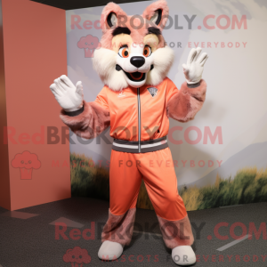 Mascot karakter van een...