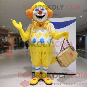 Mascot karakter van een...