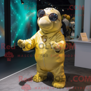Mascot character of a Gold...