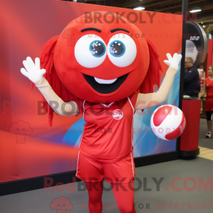 Mascottekarakter van een...
