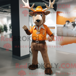 Mascot character of a...
